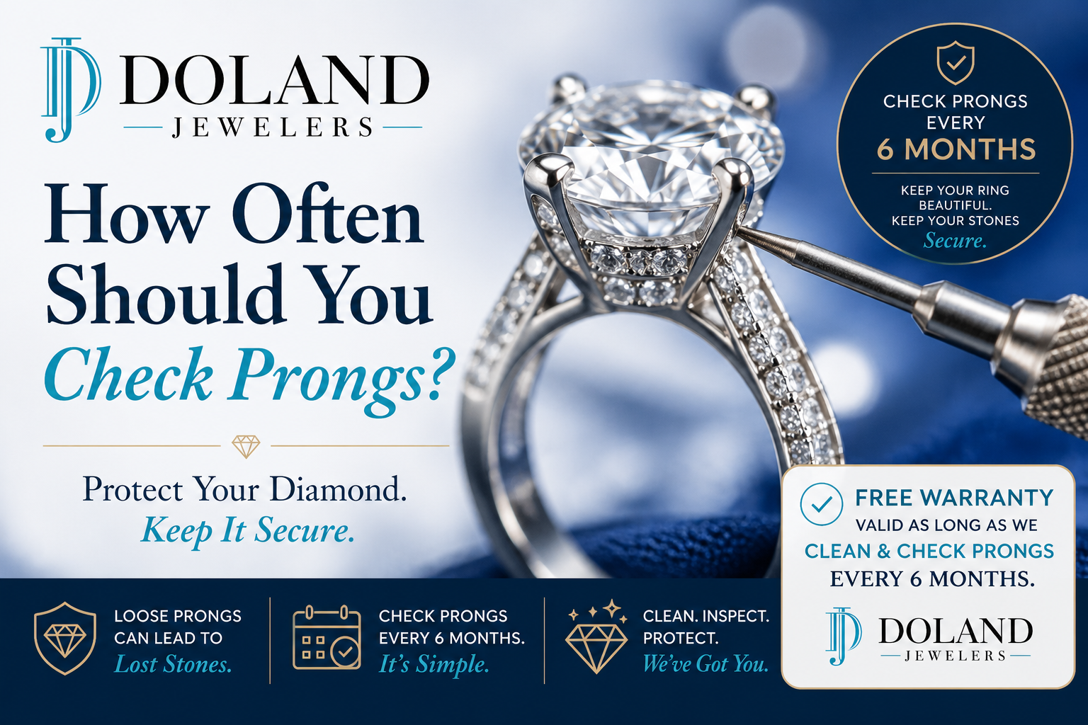 How Often Should You Check Prongs on an Engagement Ring?