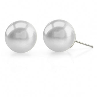 14K Gold Pearl Earrings