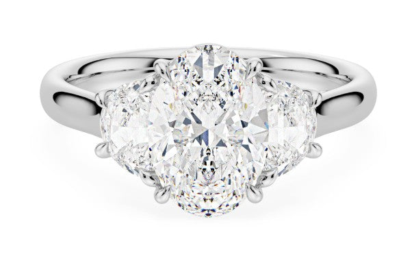Lab Diamond Engagement Ring