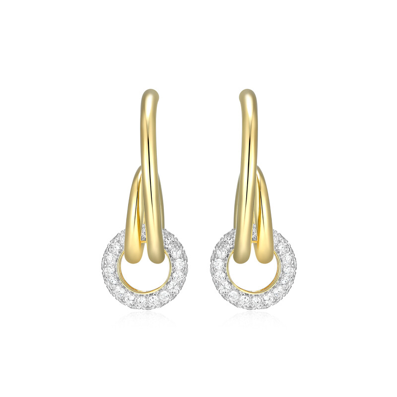 Lab Diamond Fashion Earring