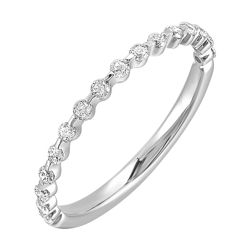 White Gold Wedding Band
