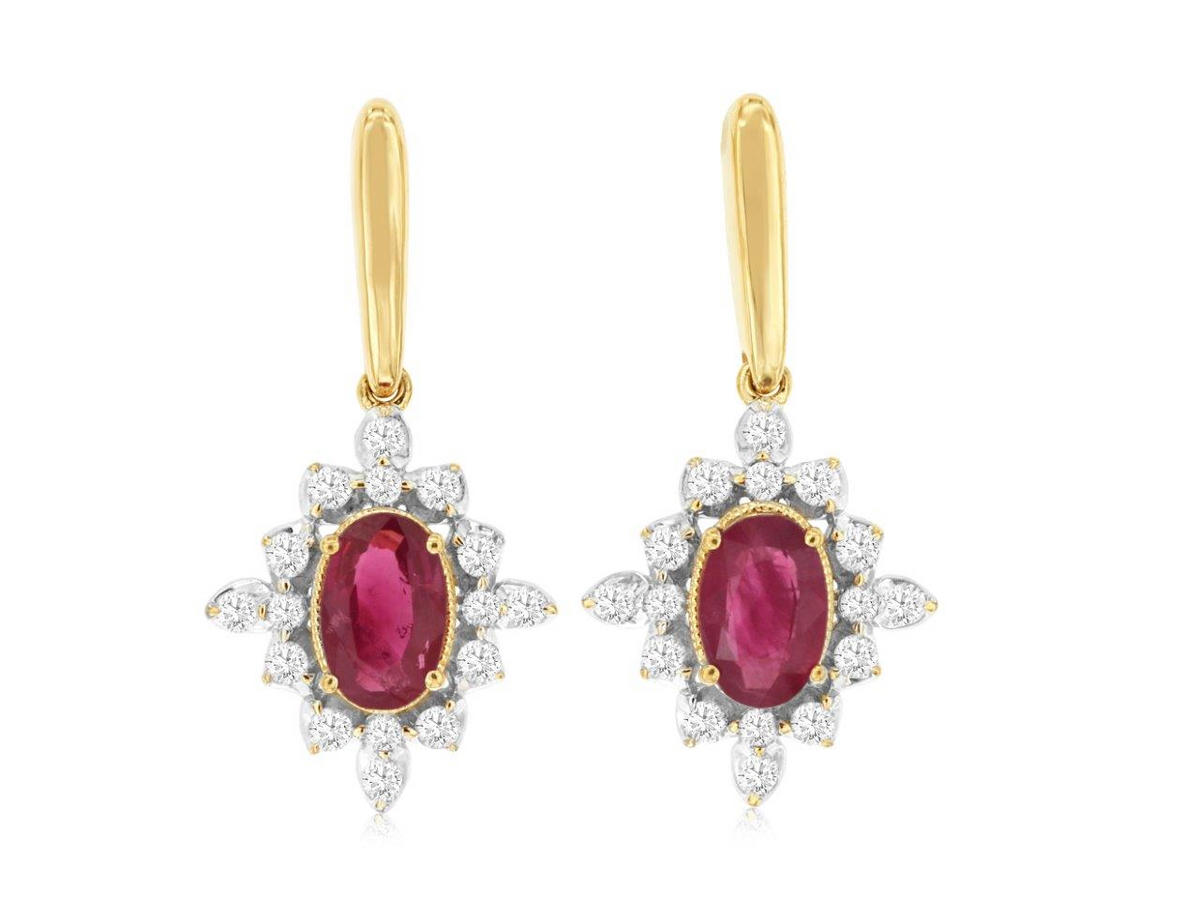 Gemstone Earring
