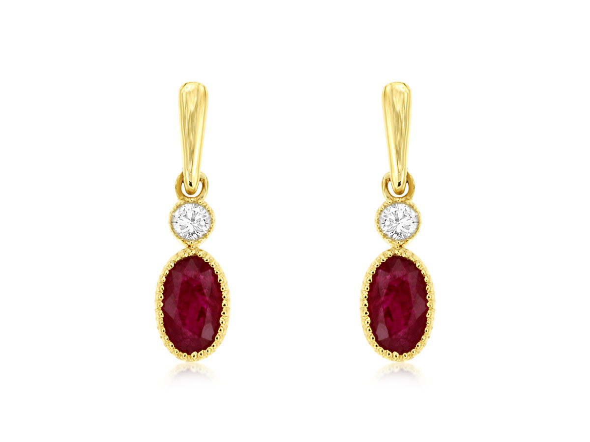 Gemstone Earring