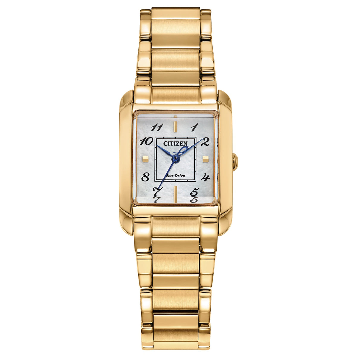 Citizen Eco-Drive Bianca Yellow-Tone Stainless Steel Women's Dress Watch